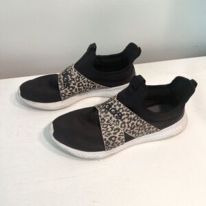 Adidas Puremotion Adapt Black Leopard Slip On Women’s Size 10.5 Sneakers